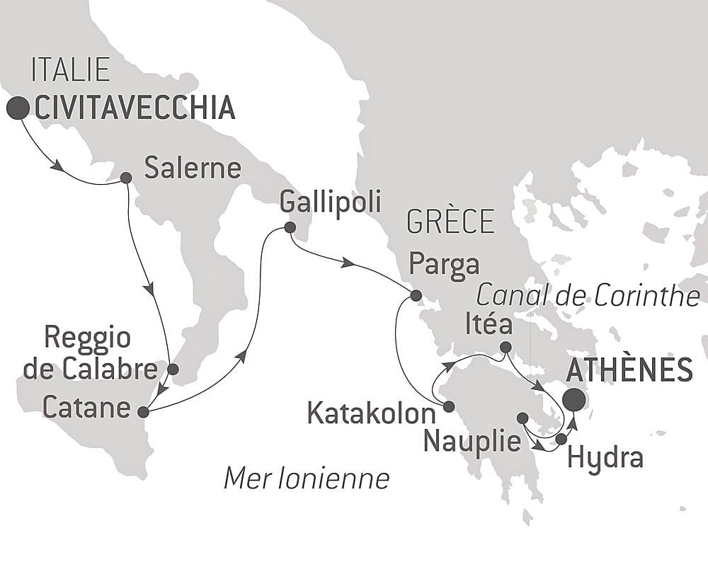 Civilisations antiques, de l'Italie à la Grèce null