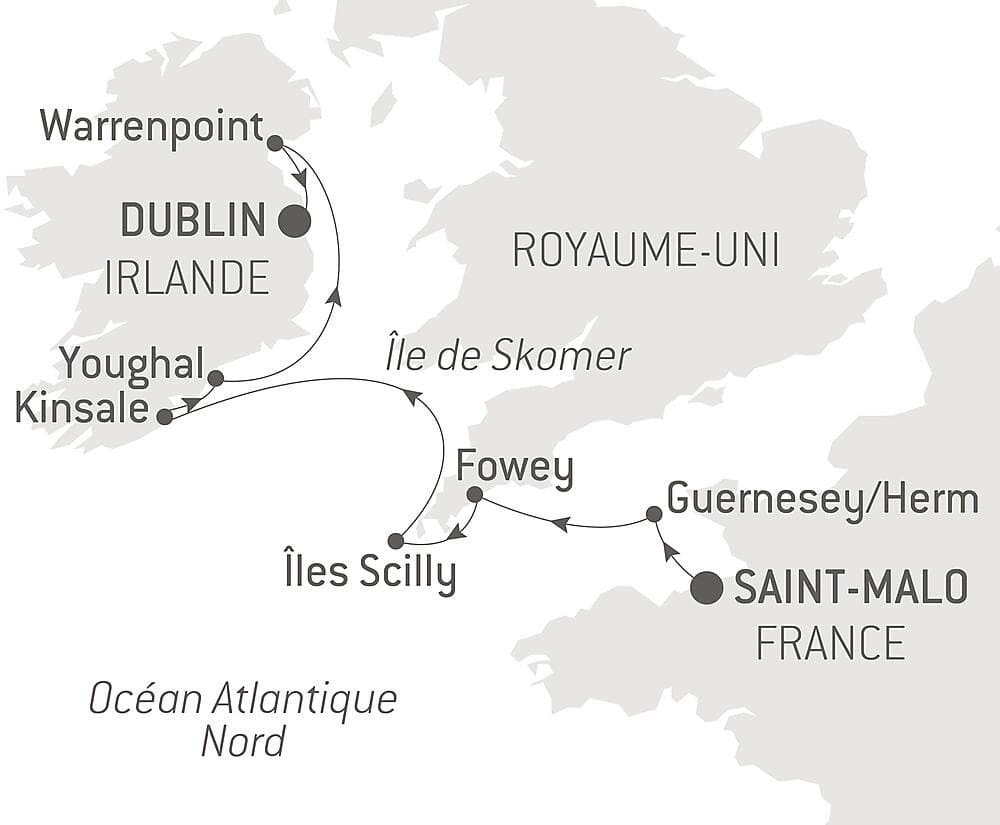 Croisière de la fidélité - Archipels britanniques et rivages celtiques null