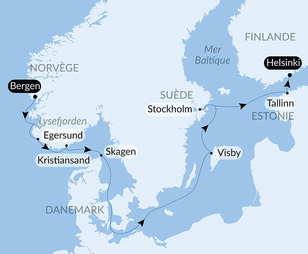 De la mer du Nord à la Baltique  null